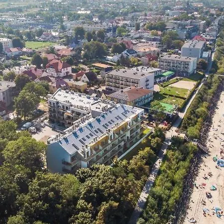 Kaszmirowy Z Sauna Z Widokiem Na Morze - Nadmorski Luksus Apartment